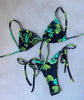 Low Waist Bikini Triangle Swimwear Female String Swimsuit Women Two Piece Swimsuit Swimwear Halter String Triangle Bikini Sets Women Print 2 Piece Suit Push Up Bathing Suit Swim Suit New by Stevvex