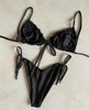 Low Waist Bikini Triangle Swimwear Female String Swimsuit Women Two Piece Swimsuit Swimwear Halter String Triangle Bikini Sets Women Print 2 Piece Suit Push Up Bathing Suit Swim Suit New by Stevvex