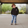 LRT BAMBOO HOODIE - BLACK by LITTLE RAD THINGS