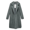 Luxurious Autumn Winter Jacket Female Coat Solid Color Fleece Coats Casual Outerwear Warm Soft Cardigan Fur Jackets For Female Clothes by Stevvex