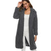 Luxurious Autumn Winter Jacket Female Coat Solid Color Fleece Coats Casual Outerwear Warm Soft Cardigan Fur Jackets For Female Clothes by Stevvex