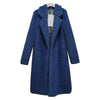 Luxurious Autumn Winter Jacket Female Coat Solid Color Fleece Coats Casual Outerwear Warm Soft Cardigan Fur Jackets For Female Clothes by Stevvex