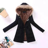 Luxurious Autumn Winter Women Cotton Jacket Padded Casual Slim Coat Emboridery Hooded Size 3XL Wadded Overcoat by Stevvex