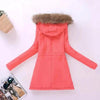 Luxurious Autumn Winter Women Cotton Jacket Padded Casual Slim Coat Emboridery Hooded Size 3XL Wadded Overcoat by Stevvex