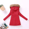 Luxurious Autumn Winter Women Cotton Jacket Padded Casual Slim Coat Emboridery Hooded Size 3XL Wadded Overcoat by Stevvex