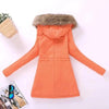 Luxurious Autumn Winter Women Cotton Jacket Padded Casual Slim Coat Emboridery Hooded Size 3XL Wadded Overcoat by Stevvex