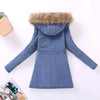 Luxurious Autumn Winter Women Cotton Jacket Padded Casual Slim Coat Emboridery Hooded Size 3XL Wadded Overcoat by Stevvex