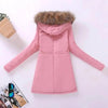 Luxurious Autumn Winter Women Cotton Jacket Padded Casual Slim Coat Emboridery Hooded Size 3XL Wadded Overcoat by Stevvex