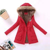Luxurious Autumn Winter Women Cotton Jacket Padded Casual Slim Coat Emboridery Hooded Size 3XL Wadded Overcoat by Stevvex