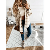 Luxurious Fashionable Women's Long Sleeve Plaid Shirt Coats Top Spring Autumn Casual Lapel Cardigan ,Jackets ,Outerwear,Streetwear by Stevvex