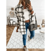 Luxurious Fashionable Women's Long Sleeve Plaid Shirt Coats Top Spring Autumn Casual Lapel Cardigan ,Jackets ,Outerwear,Streetwear by Stevvex