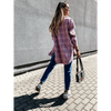 Luxurious Fashionable Women's Long Sleeve Plaid Shirt Coats Top Spring Autumn Casual Lapel Cardigan ,Jackets ,Outerwear,Streetwear by Stevvex