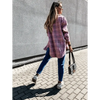 Luxurious Fashionable Women's Long Sleeve Plaid Shirt Coats Top Spring Autumn Casual Lapel Cardigan ,Jackets ,Outerwear,Streetwear by Stevvex