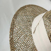 Luxurious New Handmade Straw Beach Hat For Women Summer Hat Luxury Cap Fashion Straw Hat Flat Sun Protection Hats Beautiful Unique Design 55-60cm by Stevvex