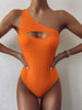 Luxury Black Female Swimsuit Vintage One Piece Ruffled Push Up Tummy Control Swimwear Halter One Piece Slimming Retro Swimsuit Women's Plus Size Push Up Bathing Suit Solid Red Swimwear Women Padded Bathing Suits by Stevvex