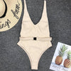 Luxury Black Female Swimsuit Vintage One Piece Ruffled Push Up Tummy Control Swimwear Halter One Piece Slimming Retro Swimsuit Women's Plus Size Push Up Bathing Suit Solid Red Swimwear Women Padded Bathing Suits by Stevvex