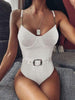 Luxury Black Female Swimsuit Vintage One Piece Ruffled Push Up Tummy Control Swimwear Halter One Piece Slimming Retro Swimsuit Women's Plus Size Push Up Bathing Suit Solid Red Swimwear Women Padded Bathing Suits by Stevvex