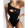 Luxury Black Female Swimsuit Vintage One Piece Ruffled Push Up Tummy Control Swimwear Halter One Piece Slimming Retro Swimsuit Women's Plus Size Push Up Bathing Suit Solid Red Swimwear Women Padded Bathing Suits by Stevvex