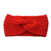 Luxury Fashion Winter Soft Solid Color Elastic Elegant Wide Knitting Cross Lightweight Headband Yoga Turban Bandage Bandanas Hair Bands For Women by Stevvex