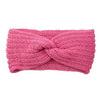 Luxury Fashion Winter Soft Solid Color Elastic Elegant Wide Knitting Cross Lightweight Headband Yoga Turban Bandage Bandanas Hair Bands For Women by Stevvex