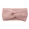 Luxury Fashion Winter Soft Solid Color Elastic Elegant Wide Knitting Cross Lightweight Headband Yoga Turban Bandage Bandanas Hair Bands For Women by Stevvex