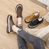Luxury Leather Womens Sneakers Spring Shoes New Genuine Leather Casual Women Fashion Flat Girl Student Shoes Comfortable Women's Casual Flats Elegant Soft Walking Sneakers by Stevvex