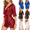 Luxury Lightweight Ladies Nightwear Elegant Short Gorgeous Design Bathrobe Sleepwear For Women by Stevvex