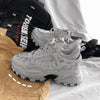 Luxury Mens Sneakers White Sneakers Men High Fashion Comfy Fashion Sneakers Breathable Athletic Casual Shoes Shock Absorption For Running by Stevvex