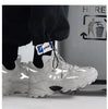 Luxury Mens Sneakers White Sneakers Men High Fashion Comfy Fashion Sneakers Breathable Athletic Casual Shoes Shock Absorption For Running by Stevvex