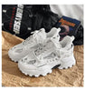 Luxury Mens Sneakers White Sneakers Men High Fashion Comfy Fashion Sneakers Breathable Athletic Casual Shoes Shock Absorption For Running by Stevvex
