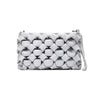 Luxury Purses Handbags Clutches And Shoulder Bags For Women And Girls Designer Leather Crossbody Metal Chain Bag by Stevvex