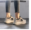 Luxury Sneakers Women Thick Bottom Round Toe Breathing Chunky Platform Sneakers Fashion Breathable Lightweight Comfortable Sneakers Non-Slip Girl Tennis Running Walking Shoes by Stevvex