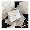 Luxury Snow White Crossbody Bags For Women And Girls Small PU Leather Handbag - Ladies Designer Evening Bags by Stevvex