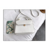 Luxury Snow White Crossbody Bags For Women And Girls Small PU Leather Handbag - Ladies Designer Evening Bags by Stevvex