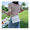 Luxury Snow White Crossbody Bags For Women And Girls Small PU Leather Handbag - Ladies Designer Evening Bags by Stevvex