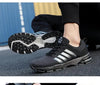 Luxury Sport Mens Sneakers Mesh Breathable Casual Men Shoes Comfortable Non-Slip Shock Absorption Light Outdoor Walking Comfortable Running Sneakers by Stevvex