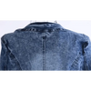 Luxury Spring Fashionable Women Denim Jacket Slim Zipper Casual Short Sequins Outerwear Ladies Vintage Crystal Biker by Stevvex