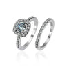 Luxury Style Crystal Engagement Ring - Ring Trends For 2021 Fashion Elegant Women Jewelry Wedding Jewelry by Stevvex
