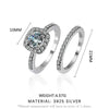 Luxury Style Crystal Engagement Ring - Ring Trends For 2021 Fashion Elegant Women Jewelry Wedding Jewelry by Stevvex