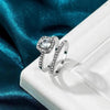 Luxury Style Crystal Engagement Ring - Ring Trends For 2021 Fashion Elegant Women Jewelry Wedding Jewelry by Stevvex