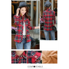 Luxury Winter Warm, Plus Velvet Thicken Plaid Shirt Style Coat Jacket For Women Clothes/Tops/Casual/Jacket/Outerwear For Female by Stevvex