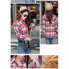 Luxury Winter Warm, Plus Velvet Thicken Plaid Shirt Style Coat Jacket For Women Clothes/Tops/Casual/Jacket/Outerwear For Female by Stevvex