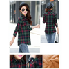 Luxury Winter Warm, Plus Velvet Thicken Plaid Shirt Style Coat Jacket For Women Clothes/Tops/Casual/Jacket/Outerwear For Female by Stevvex