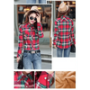 Luxury Winter Warm, Plus Velvet Thicken Plaid Shirt Style Coat Jacket For Women Clothes/Tops/Casual/Jacket/Outerwear For Female by Stevvex