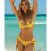 Luxury Woman Bikini Solid Color Bikini Women Swimwear Swimsuit Modern Female Bathing Suit Push Up Bikini Set Beachwear Swimsuit Women Push Up Bikinis Set Pink Swimwear Bandage Bathing Suits by Stevvex