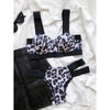 Luxury Women Black Bikini High Waist Swimwear Female 2 Pieces Set Swimsuit Bathing Suit Women Beach Women's High Waisted Bandage Bikini Set Two Piece Push Up Swimsuits by Stevvex