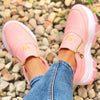 Luxury Women Blue Espadrilles New Solid Color Thick Bottom Zipper Walking Women's Shoes Slip-on High Top Sneakers Round Toe Thick Sole Zipper Ballet Flats Flat Skate Walking Shoes by Stevvex