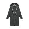 Luxury Women's Autumn Winter Thickening Hoodies Leisure Loose Hooded Jackets Pockets Plus Size Sweatshirt Sports Dresses Outwear Women's Hooded Flannel Jacket Casual Fleece Windbreaker Hoodie by Stevvex