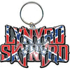 Lynyrd Skynyrd Flag Logo [Keychain] by Rock Band Apparel