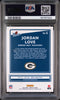 Graded 2020 Panini Donruss Jordan Love #TRJL The Rookies Rookie RC Football Card PSA 10 Gem Mint